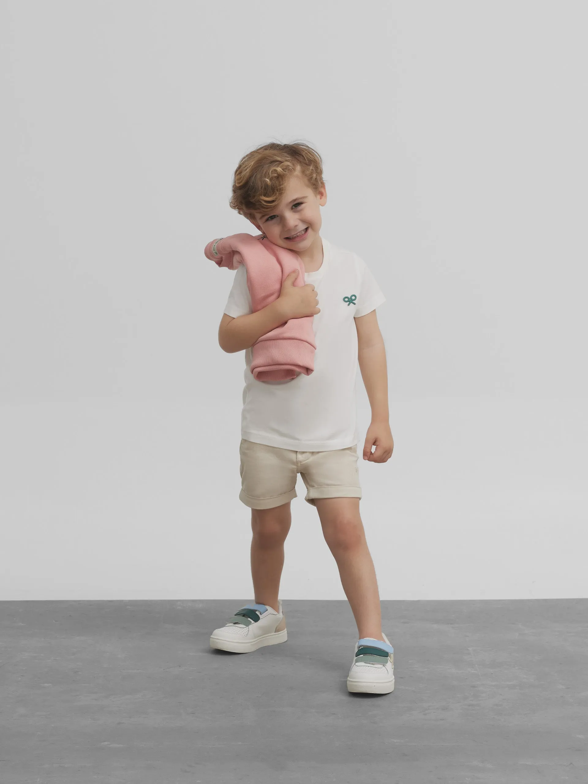 Camiseta kids let,s watch the sunset blanca