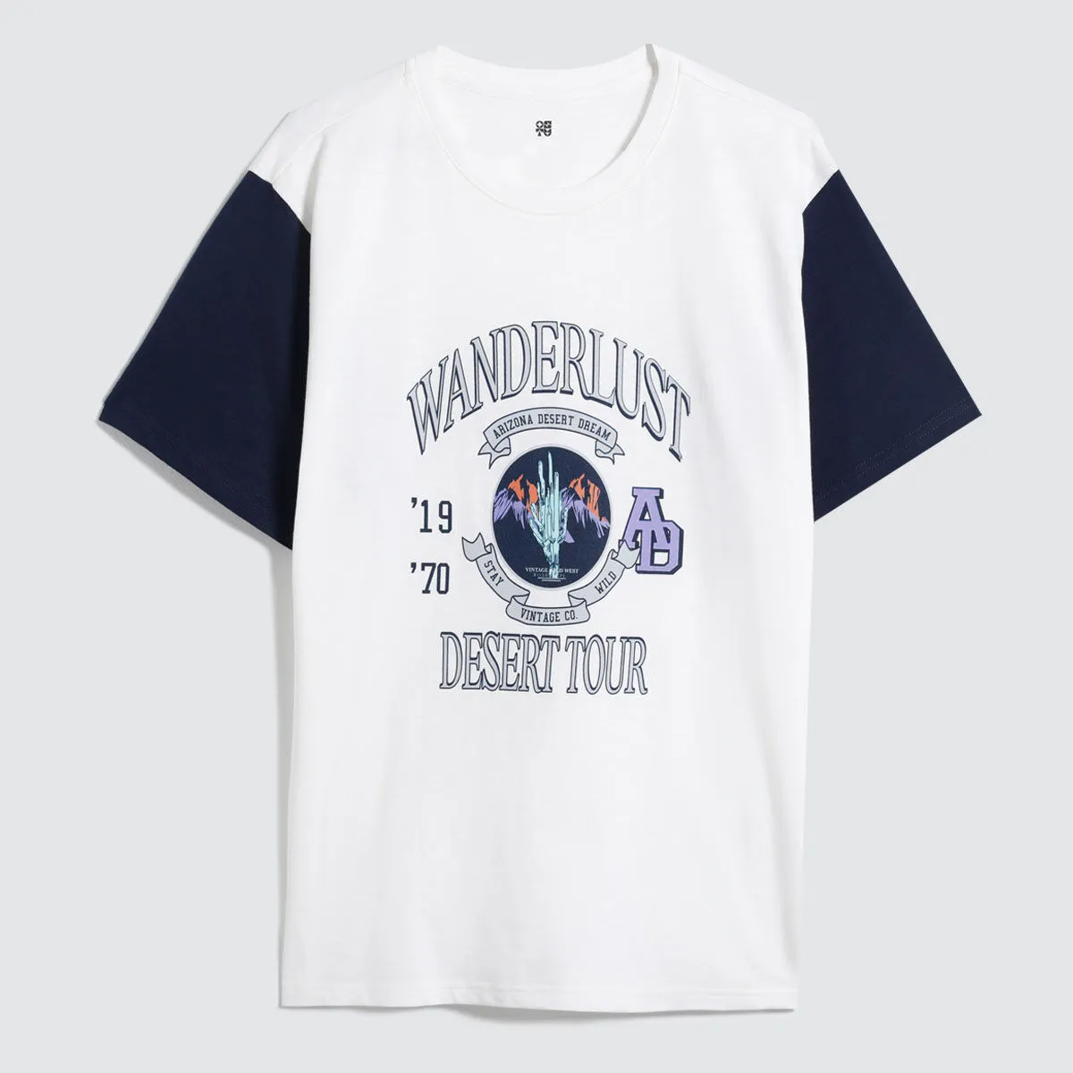 Camiseta Manga Corta Estampada