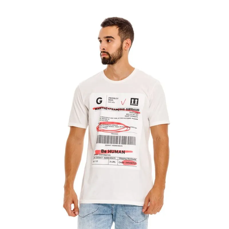 Camiseta Manga Corta Para Hombre Girbaud