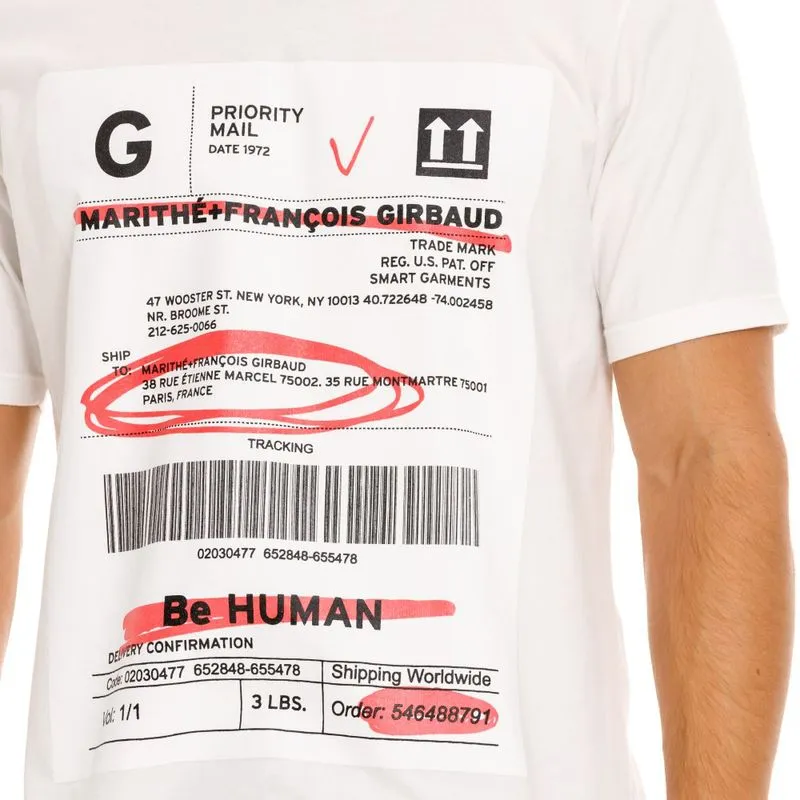 Camiseta Manga Corta Para Hombre Girbaud
