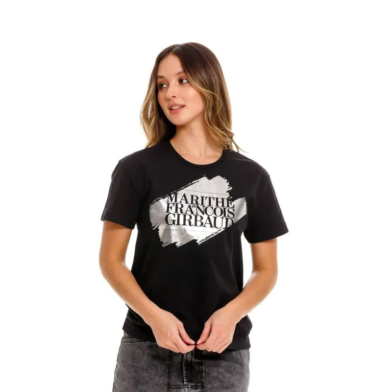 Camiseta Manga Corta Para Mujer Girbaud