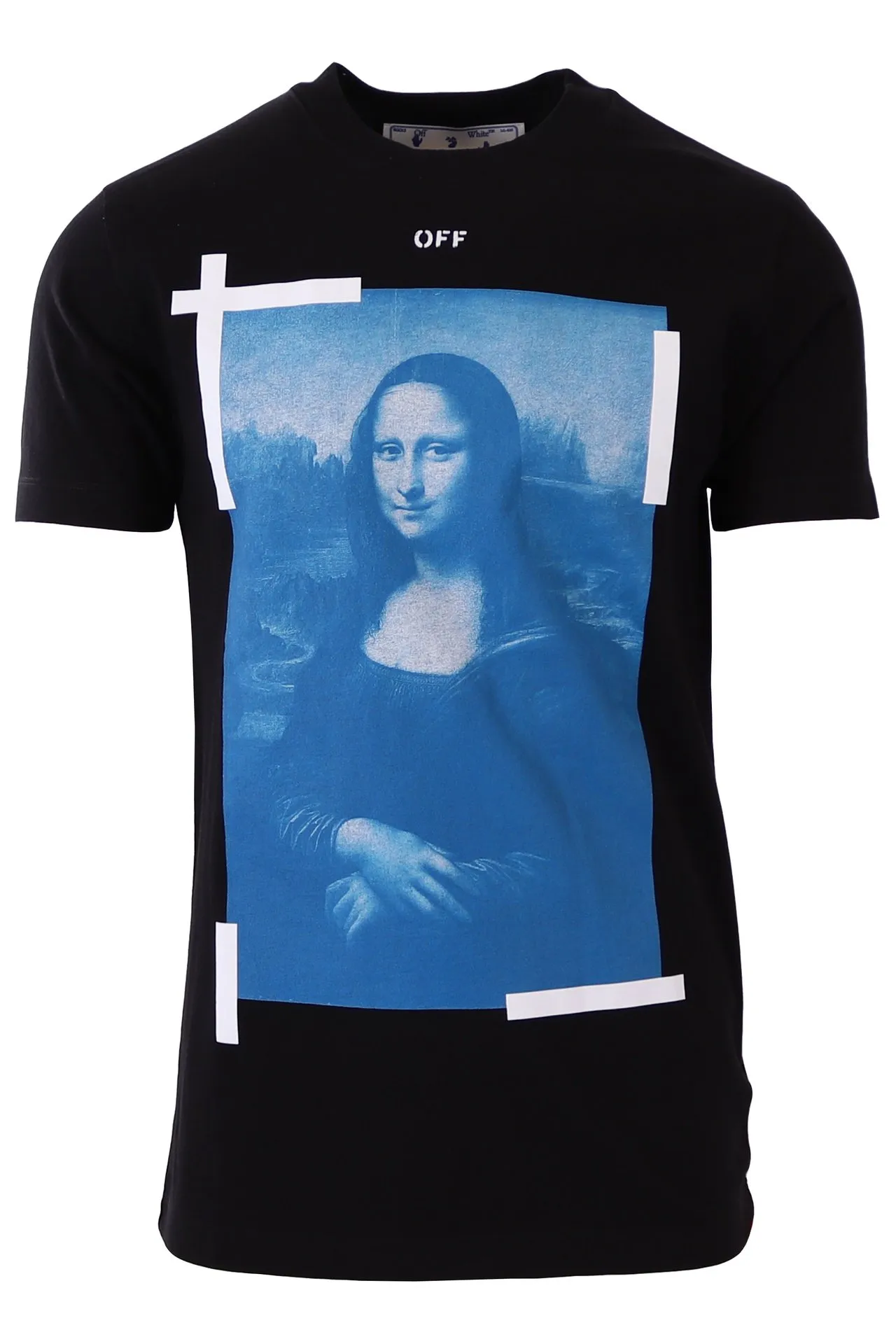 CAMISETA OFFWHITE NEGRA MONALISA