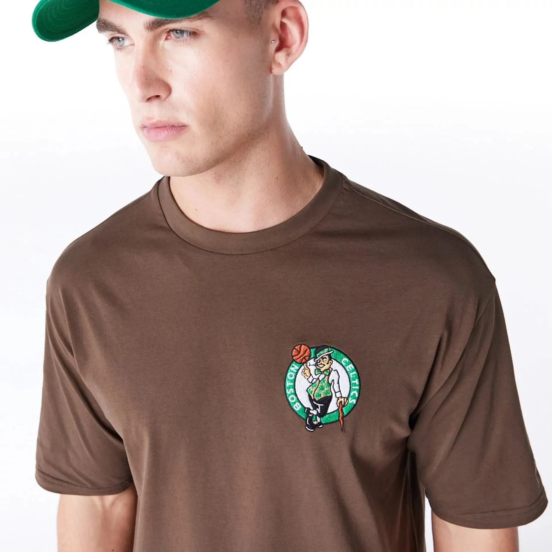 Camiseta Oversized Boston Celtics League Essential