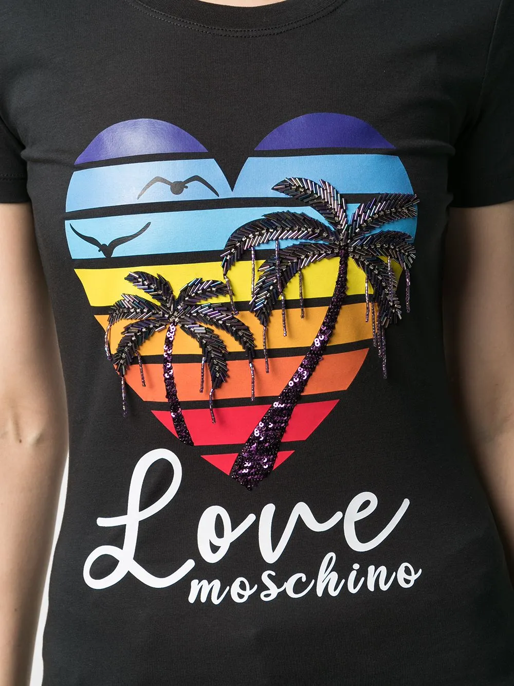 Camiseta para mujer de Love Moschino – W4H1908E1951