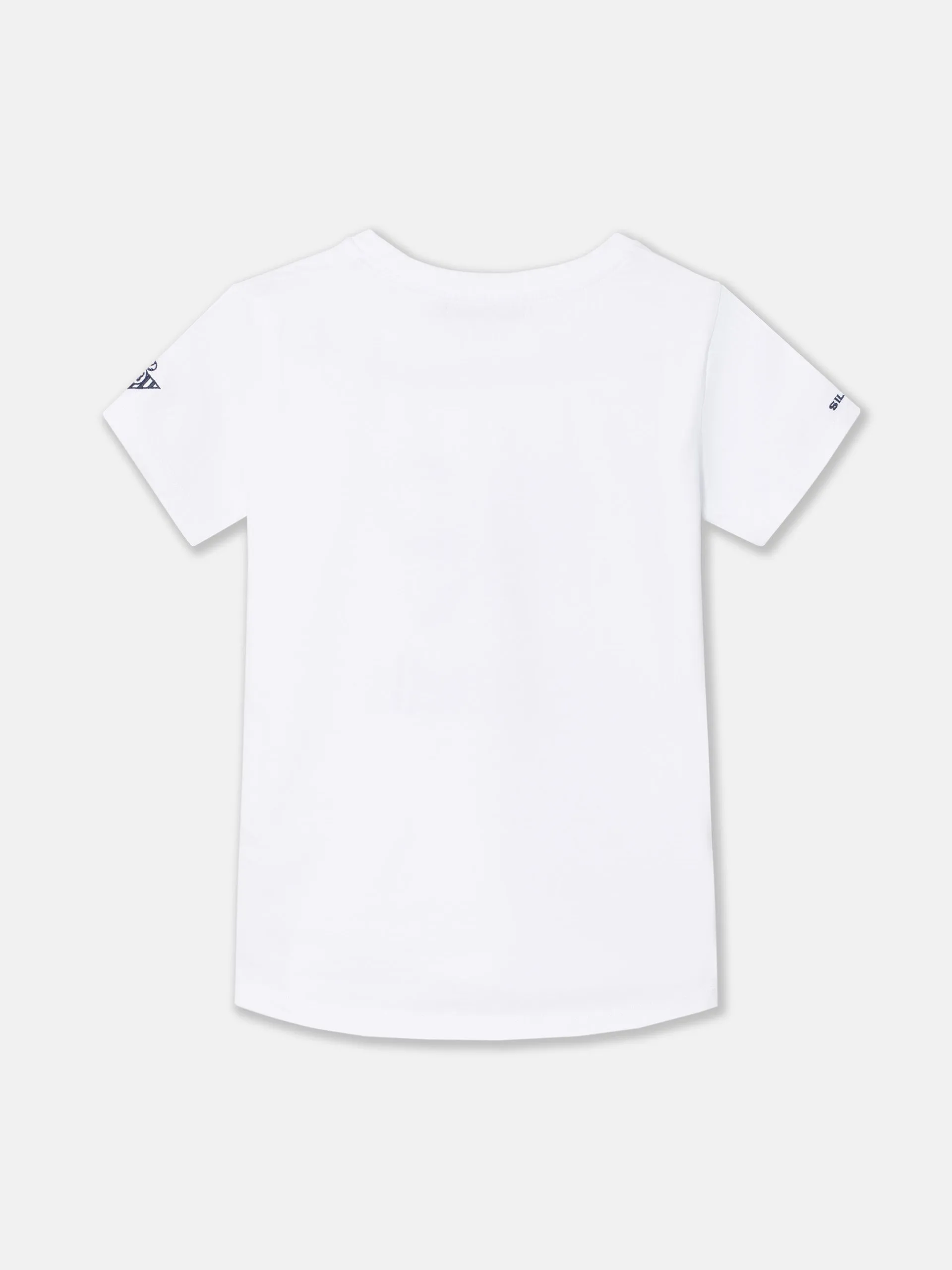 Camiseta woman raqueta real betis blanca