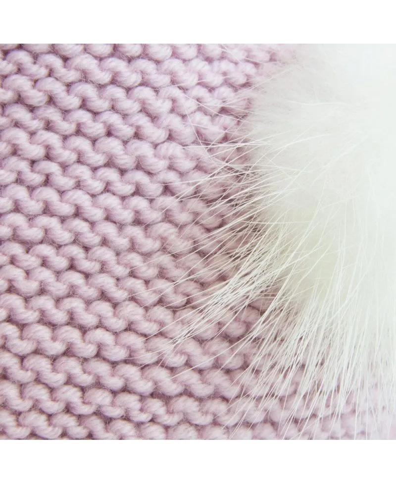 Capota Bebe Ro Infantil Punto Rosa Pompon