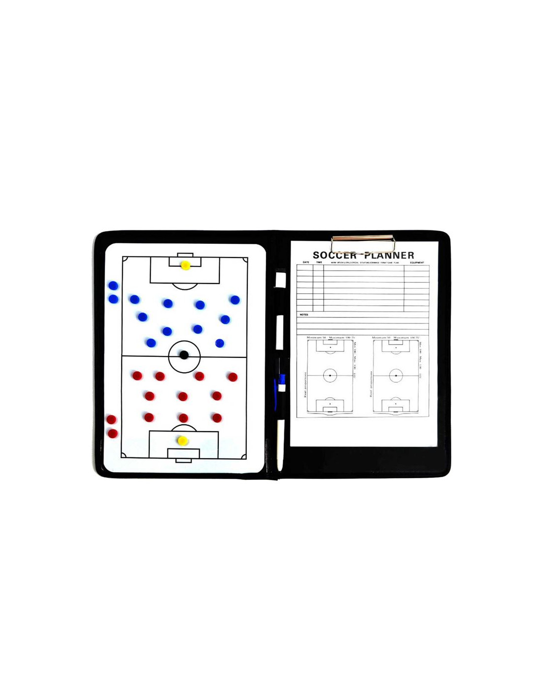 Carpeta negra Zastor Coach Futbol
