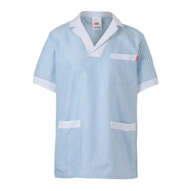 CASACA PIJAMA RAYAS DE MANGA CORTA  VELILLA