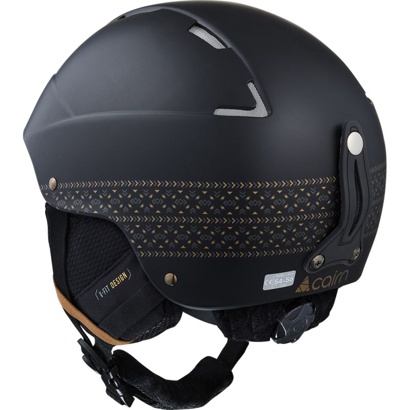Casco de esquí Cairn Andromed (Mat Black Ethnic)