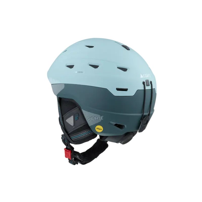 Casco de esquí Cairn SHUFFLE MIPS (MAT METALLIC EUCALYPTUS SAUGE)