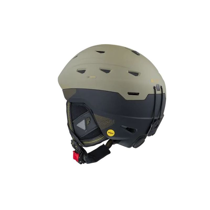 Casco de esquí Cairn Shuffle Mips (negro bosque metalizado mate)