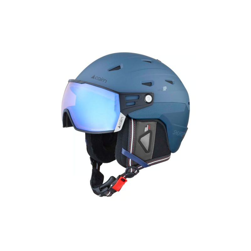 CASCO DE ESQUí CON VISERA CAIRN SHUFFLE SVISOR EVOLIGHT NXT (VINTAGE BLUE) CAT. 1/3