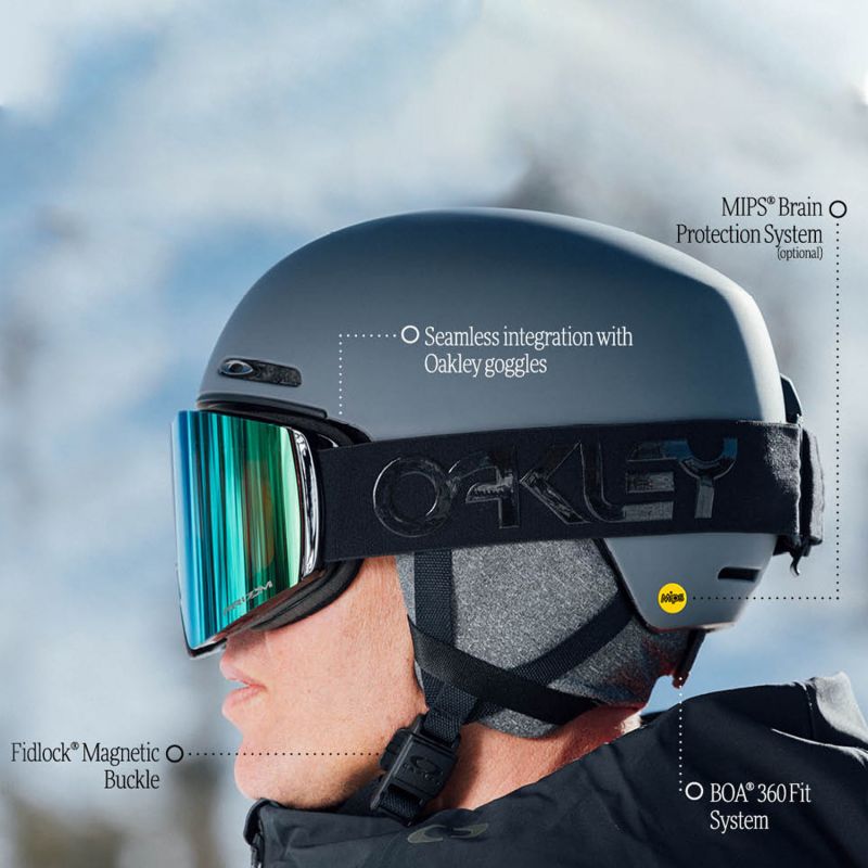 Casco de esquí Oakley Mod1 (Blackout)