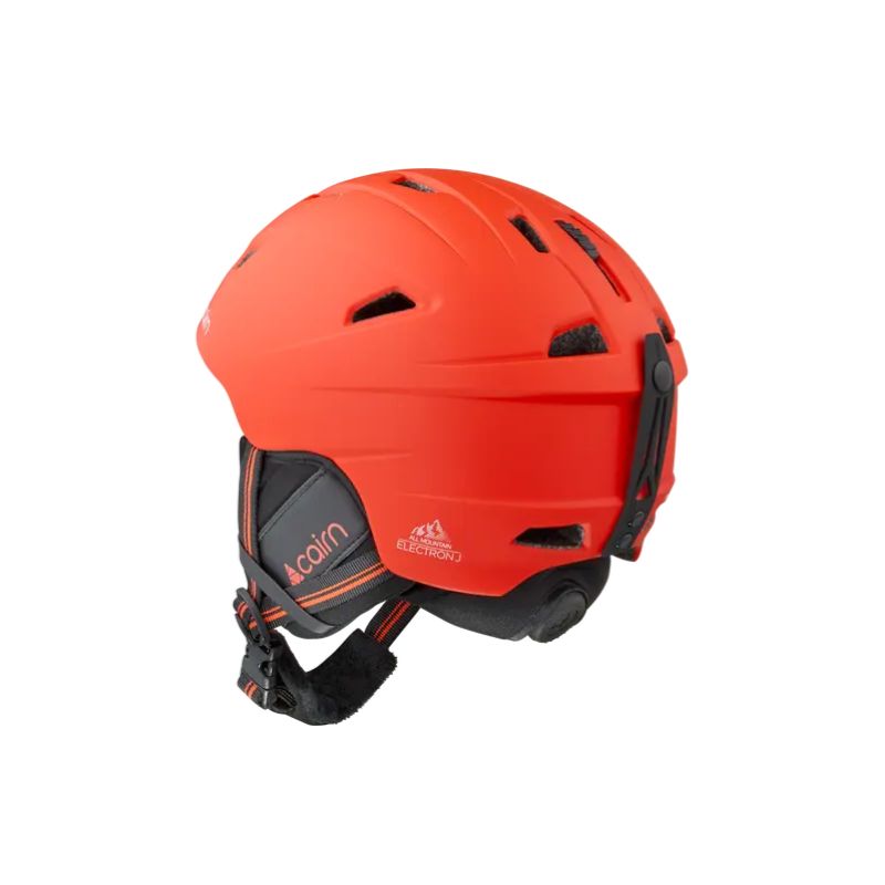 Casco de esquí para niños Cairn ELECTRON J (MAT BRIGHT RED)
