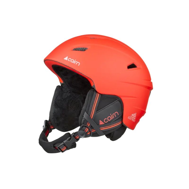 Casco de esquí para niños Cairn ELECTRON J (MAT BRIGHT RED)