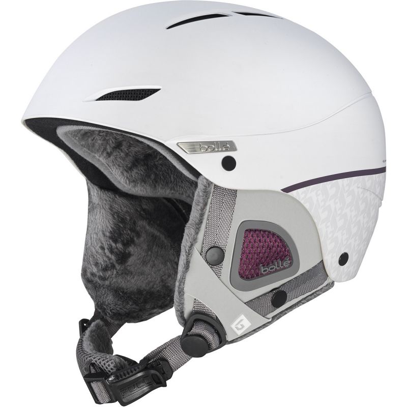 Casco esquí mujer Bollé Juliet (Blanco perla mate)