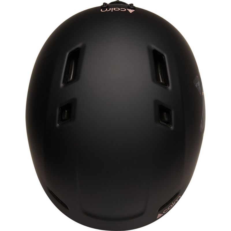 Casco esquí mujer Cairn Meteor (Black Powder Pink Leaf)
