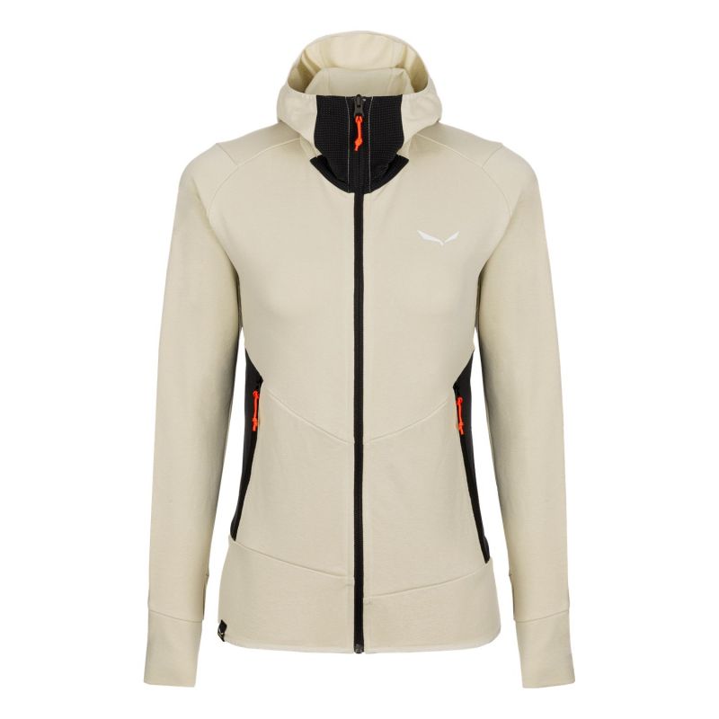 Chaqueta con capucha Salewa Lavaredo Cáñamo con capucha (avena) mujer