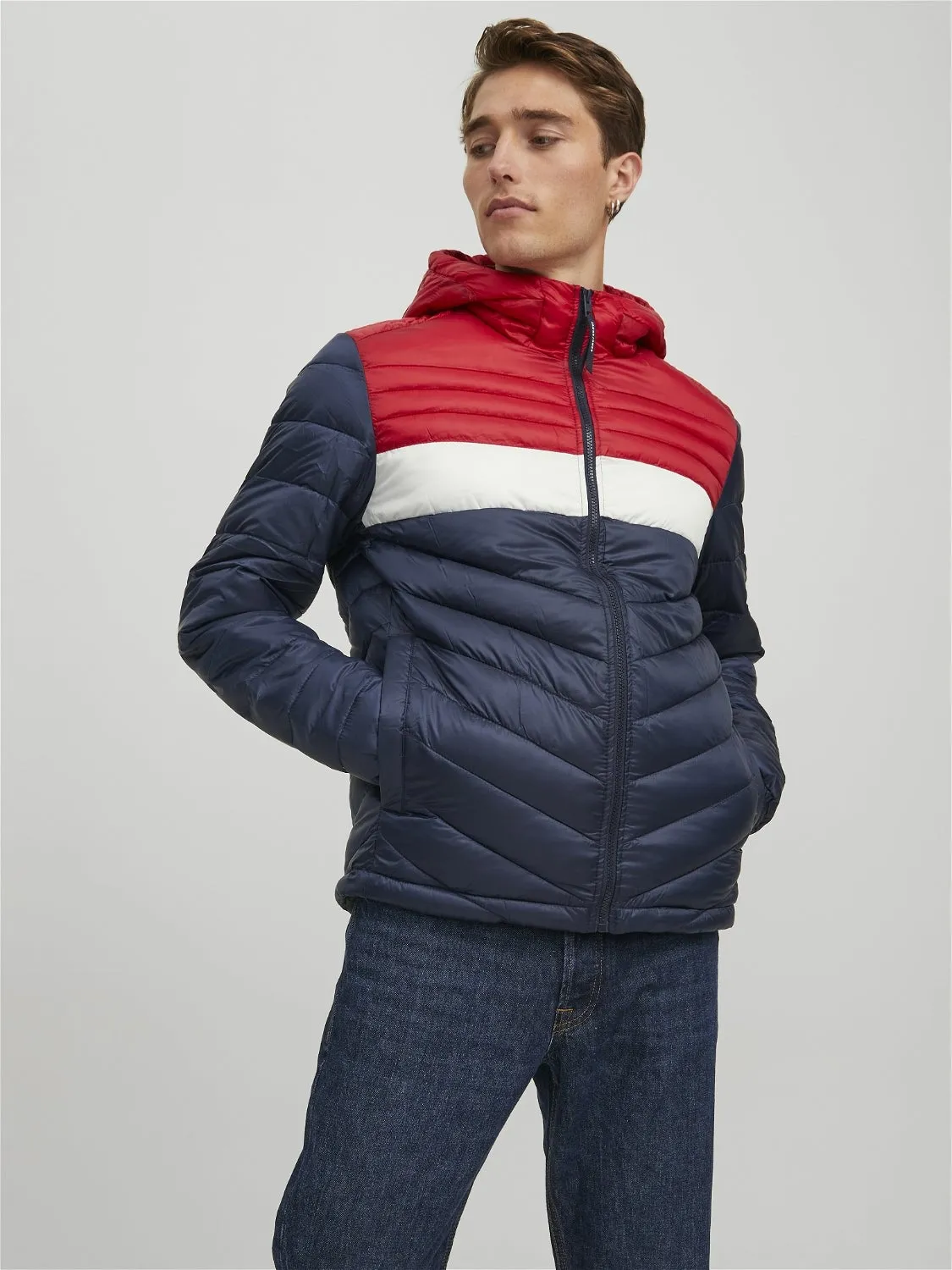 Chaqueta corta acolchada | Azul oscuro | Jack & Jones®