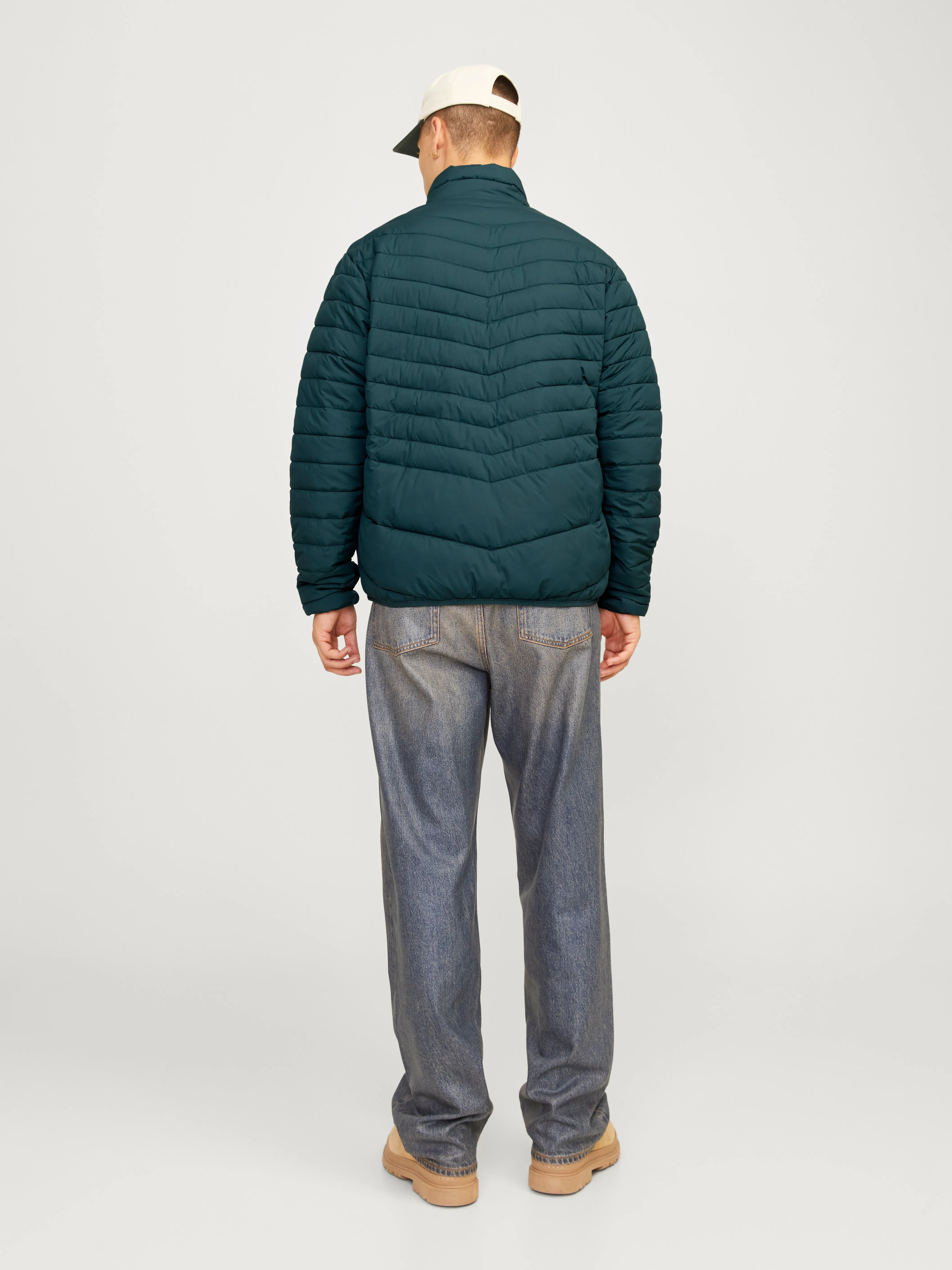 Chaqueta corta acolchada | Verde intermedio | Jack & Jones®