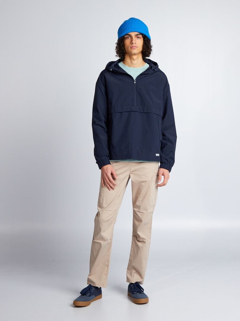 CHAQUETA CORTAVIENTOS  AZUL