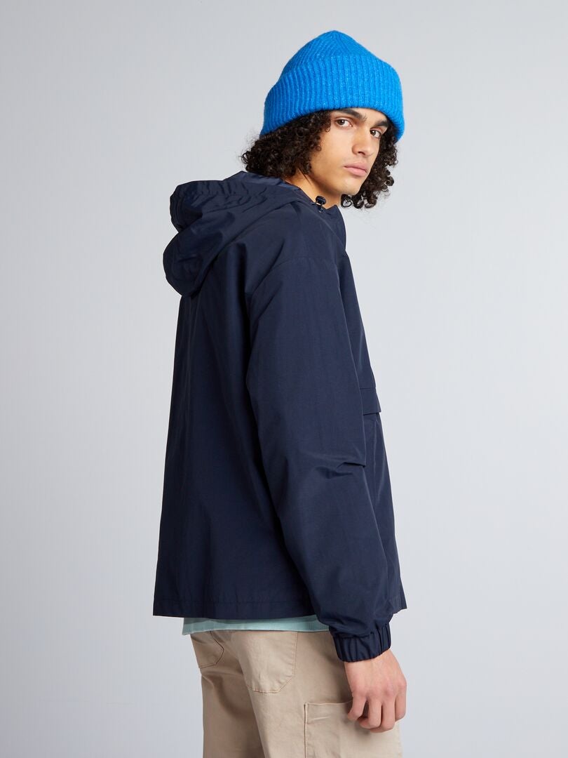 CHAQUETA CORTAVIENTOS  AZUL