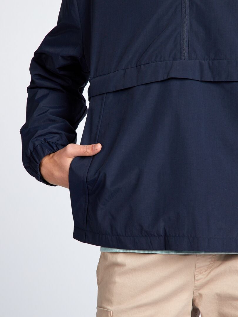 CHAQUETA CORTAVIENTOS  AZUL