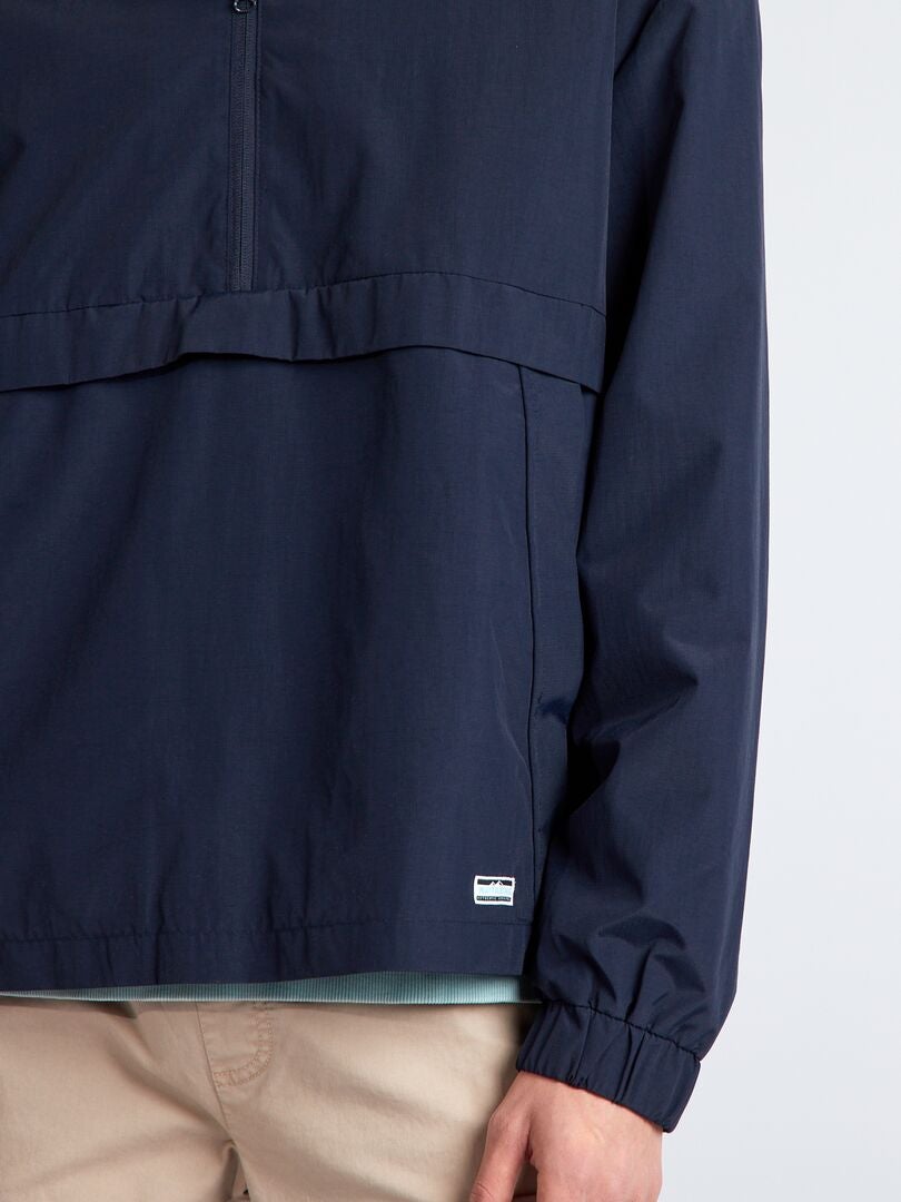CHAQUETA CORTAVIENTOS  AZUL