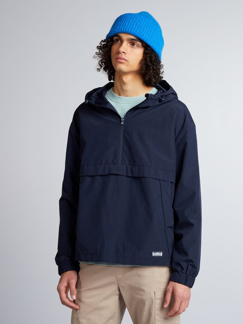 CHAQUETA CORTAVIENTOS  AZUL