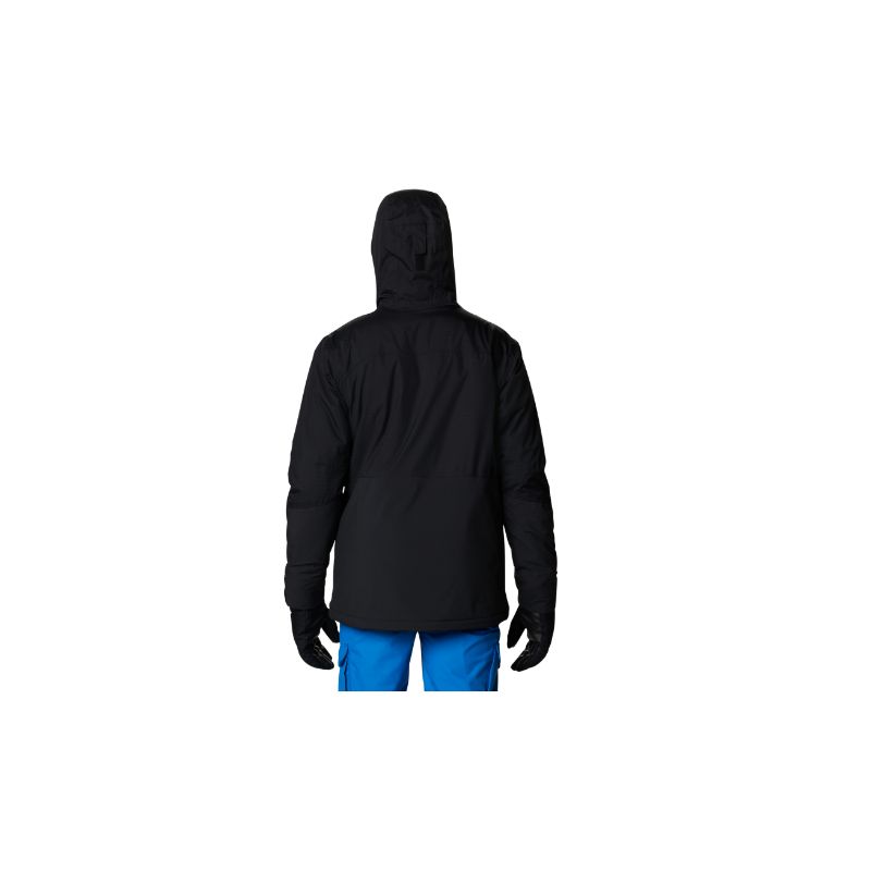 Chaqueta de esquí impermeable para hombre Columbia Iceberg Point (Negro)