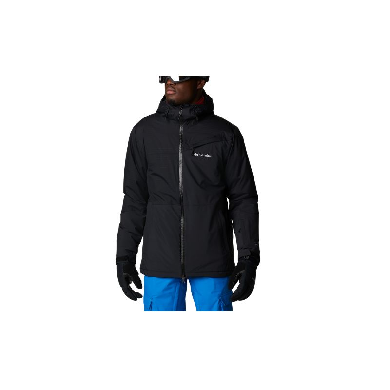Chaqueta de esquí impermeable para hombre Columbia Iceberg Point (Negro)