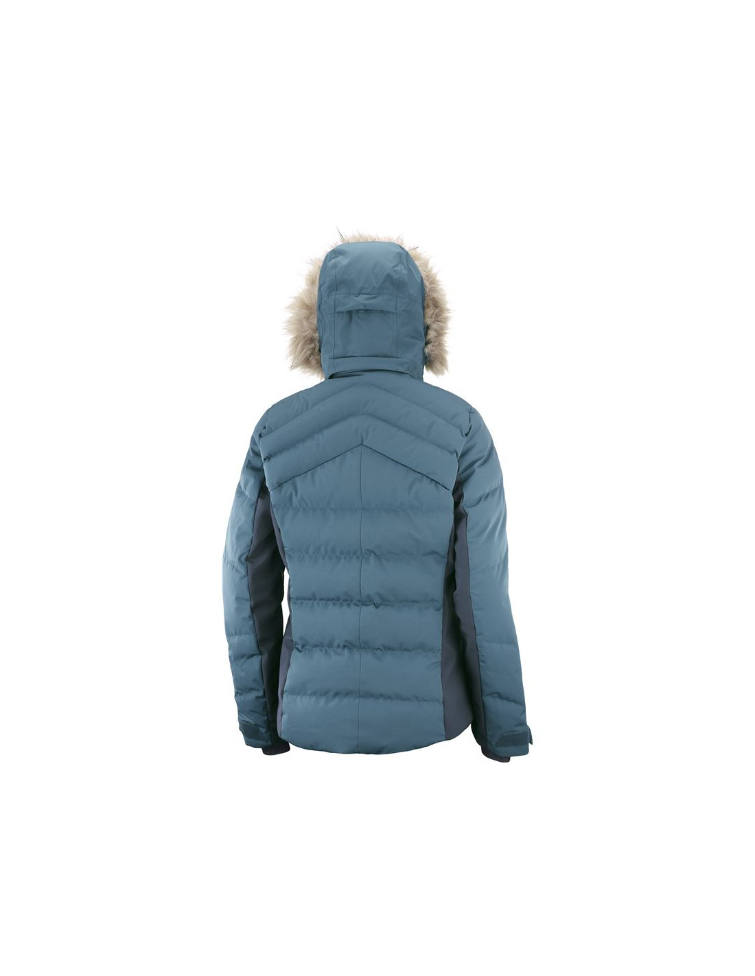 Chaqueta de esquí Salomon Stormcozy W Light blue
