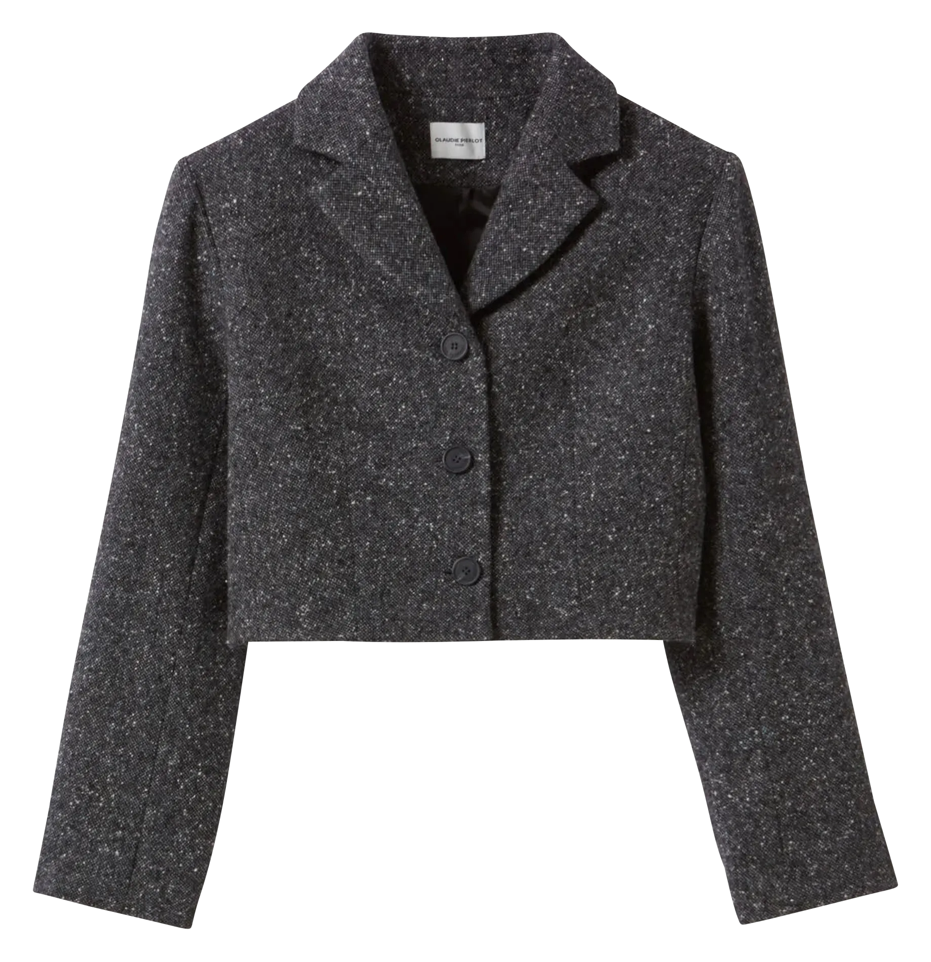 Chaqueta de sastre corta en gris