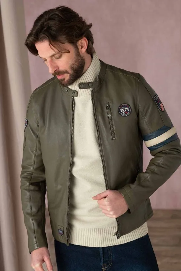 Chaqueta Hombre Steve Mcqueen Gary Sheep Crown Khaki