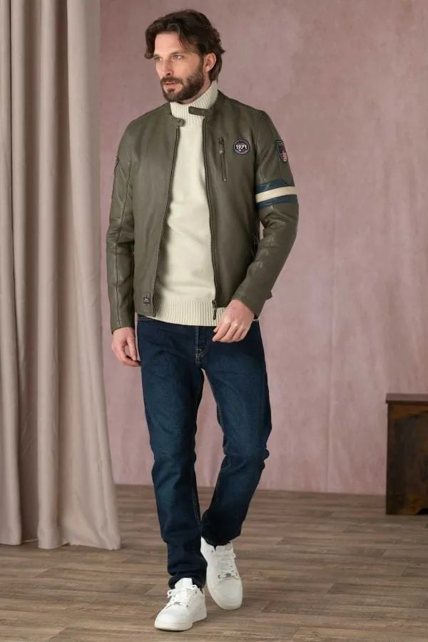 Chaqueta Hombre Steve Mcqueen Gary Sheep Crown Khaki