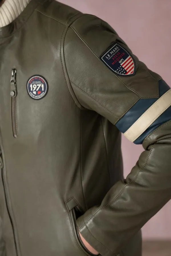 Chaqueta Hombre Steve Mcqueen Gary Sheep Crown Khaki