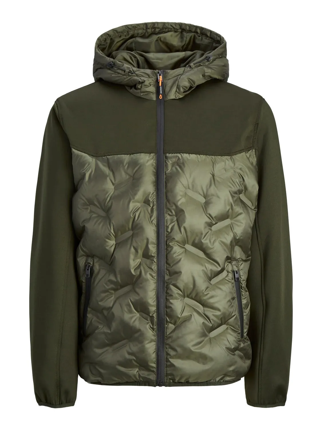 Chaqueta híbrida | Verde oscuro | Jack & Jones®
