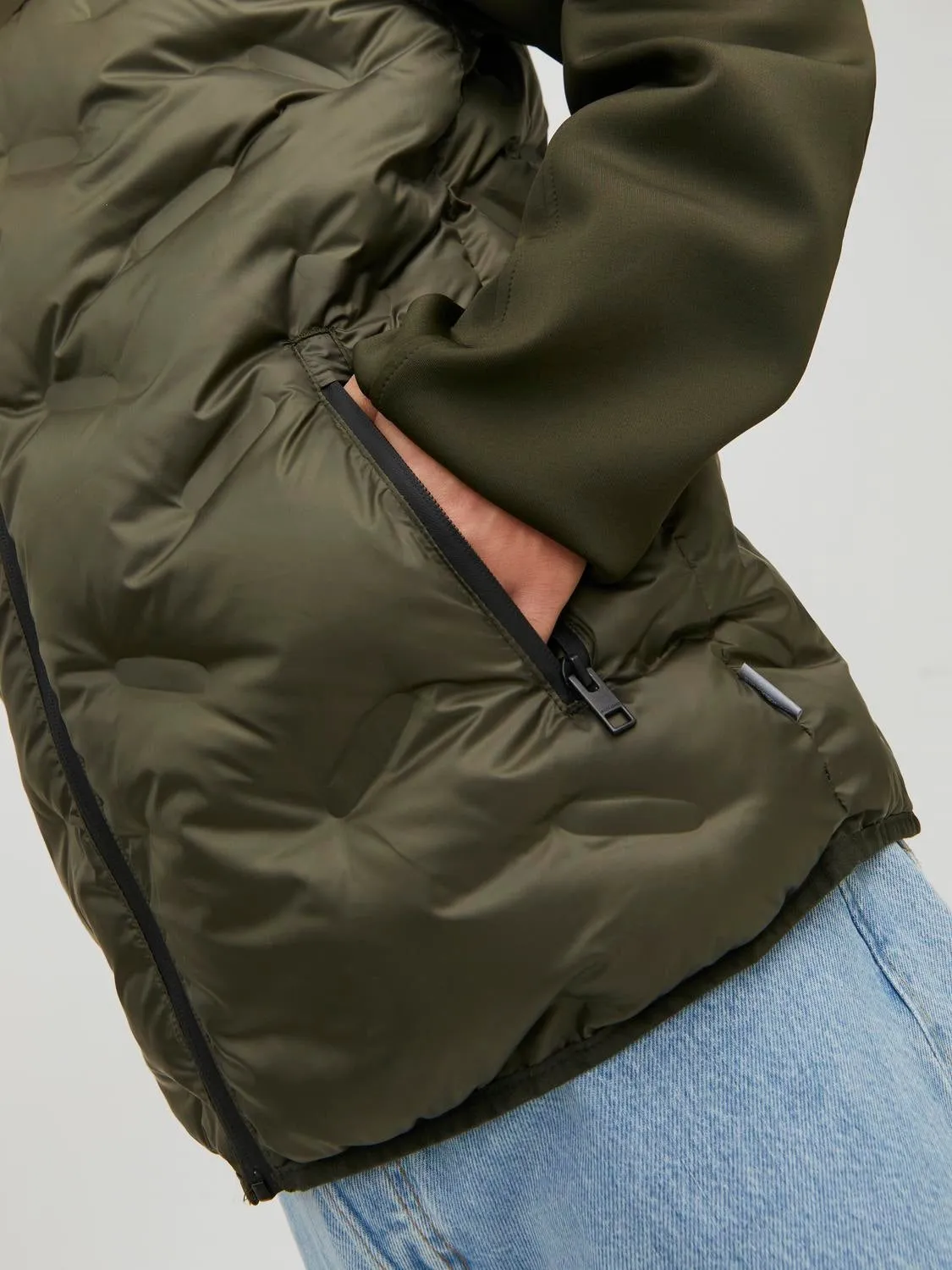Chaqueta híbrida | Verde oscuro | Jack & Jones®