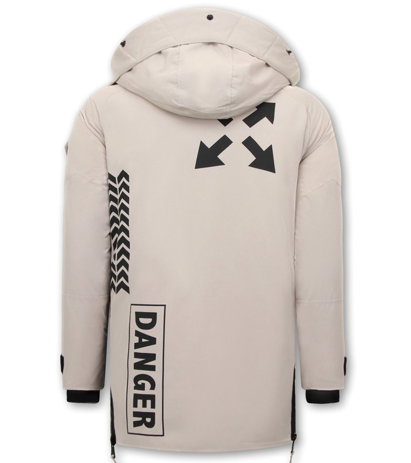 CHAQUETA INVIERNO BEIGE HOMBRE  9803