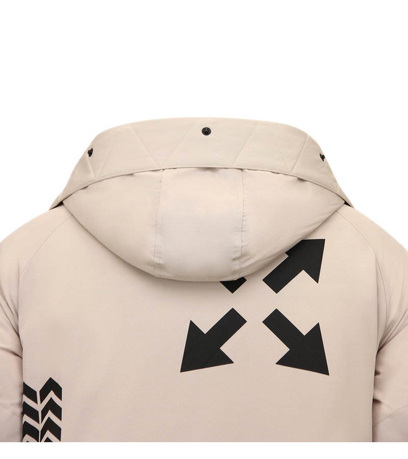 CHAQUETA INVIERNO BEIGE HOMBRE  9803