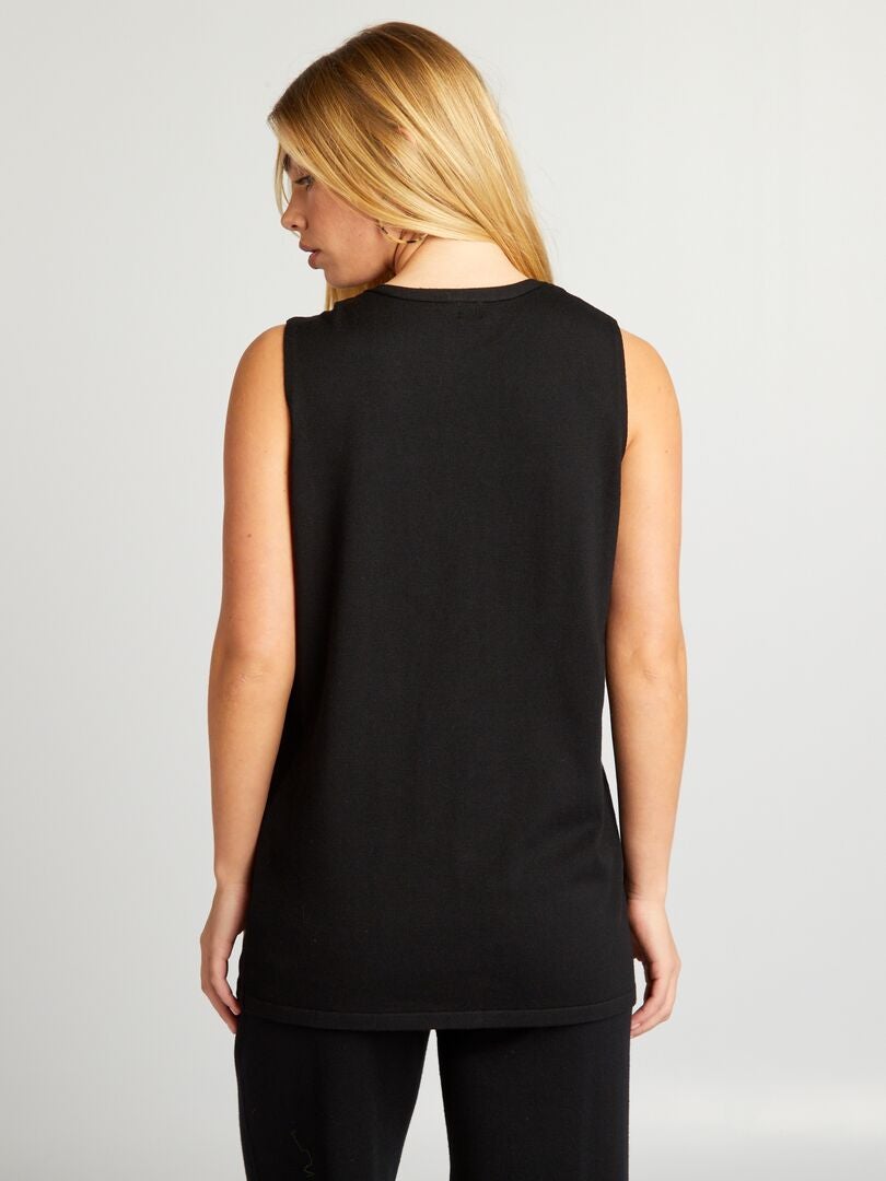 CHAQUETA LARGO MEDIO  NEGRO