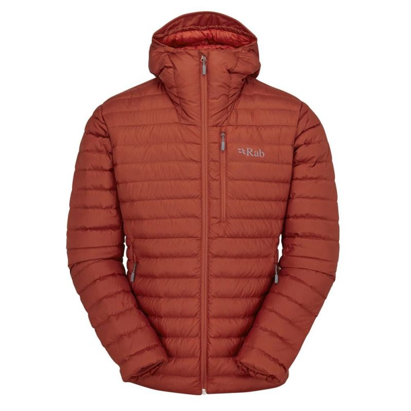 Chaqueta para hombre Rab Microlight Alpine (Tuscan Red)