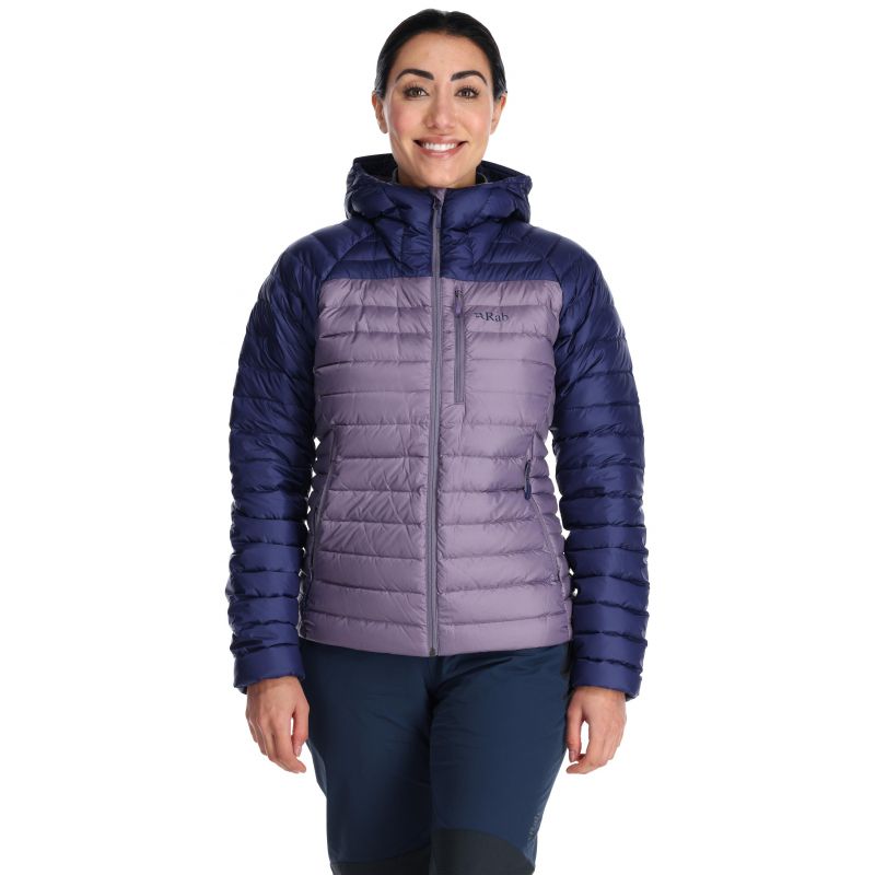 Chaqueta para mujer Rab Microlight Alpine Jacket (Patriot Blue/Purple Sage)