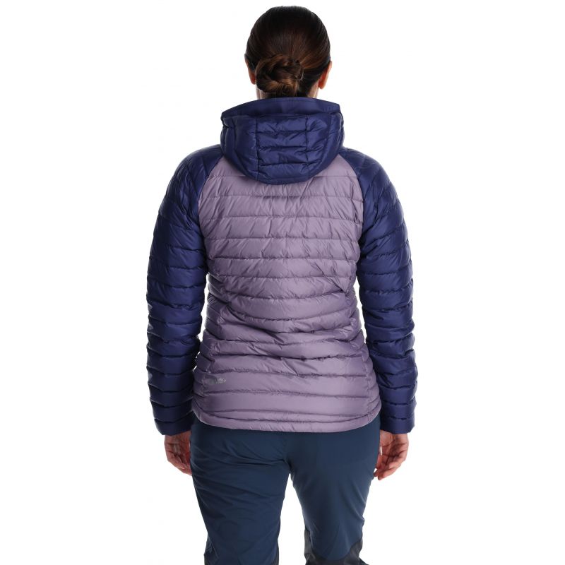 Chaqueta para mujer Rab Microlight Alpine Jacket (Patriot Blue/Purple Sage)
