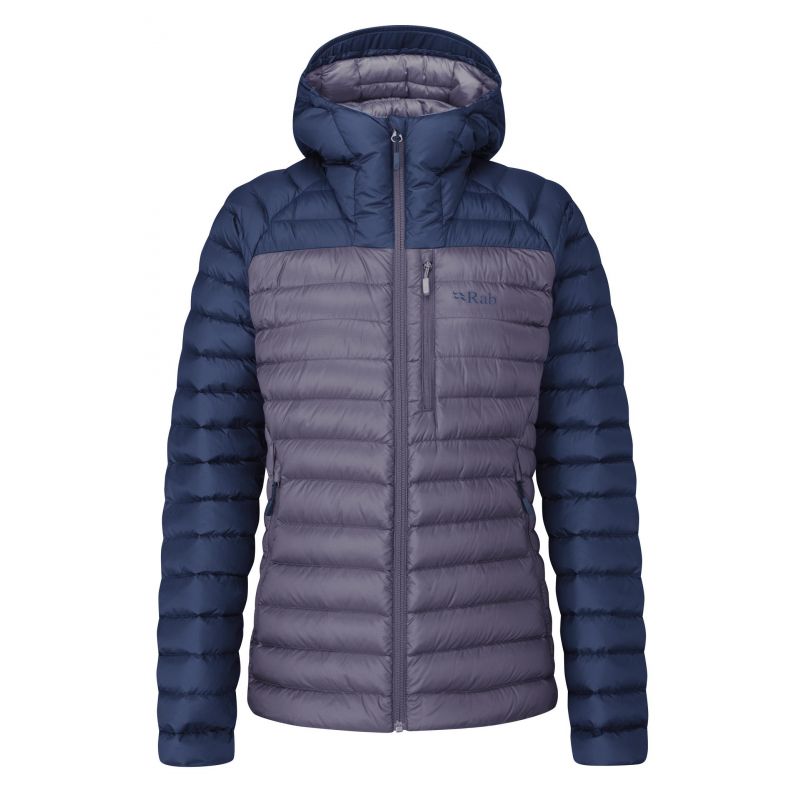 Chaqueta para mujer Rab Microlight Alpine Jacket (Patriot Blue/Purple Sage)