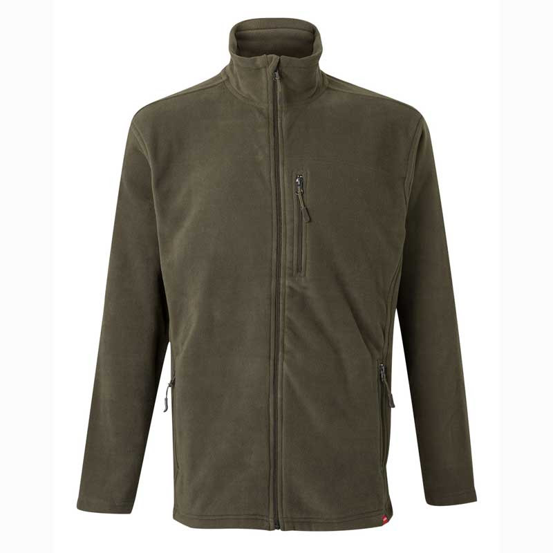 CHAQUETA POLAR VERDE CAZA  VELILLA