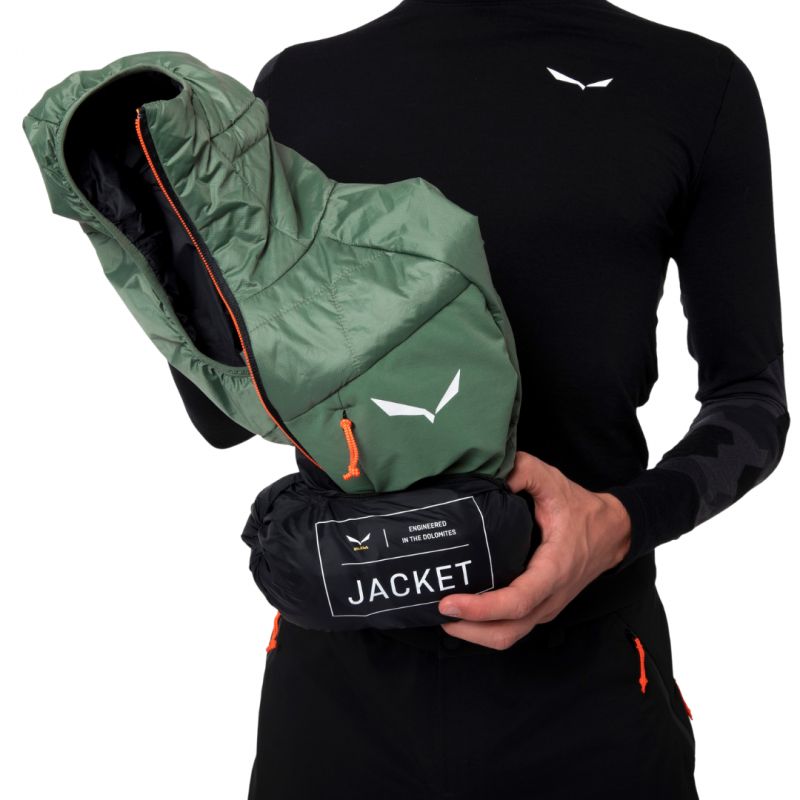 Chaqueta Salewa Ortles Hybrid TW (Tomillo) hombre