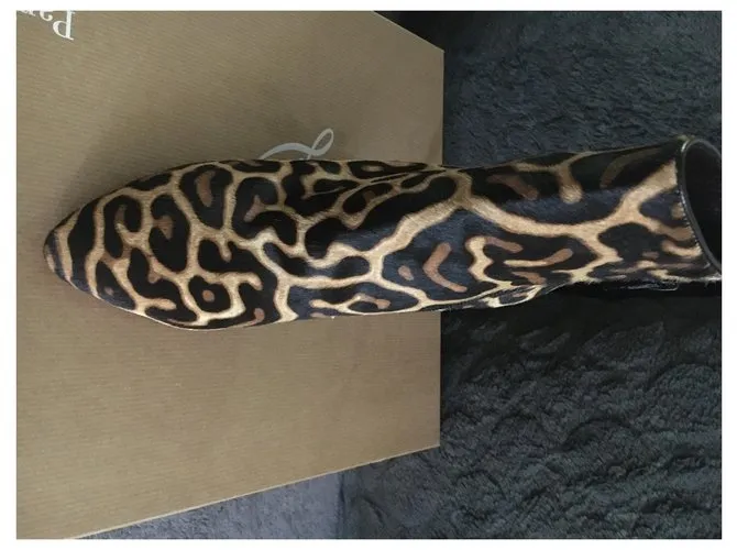 Christian Louboutin Eloïse 85 Estampado de leopardo 