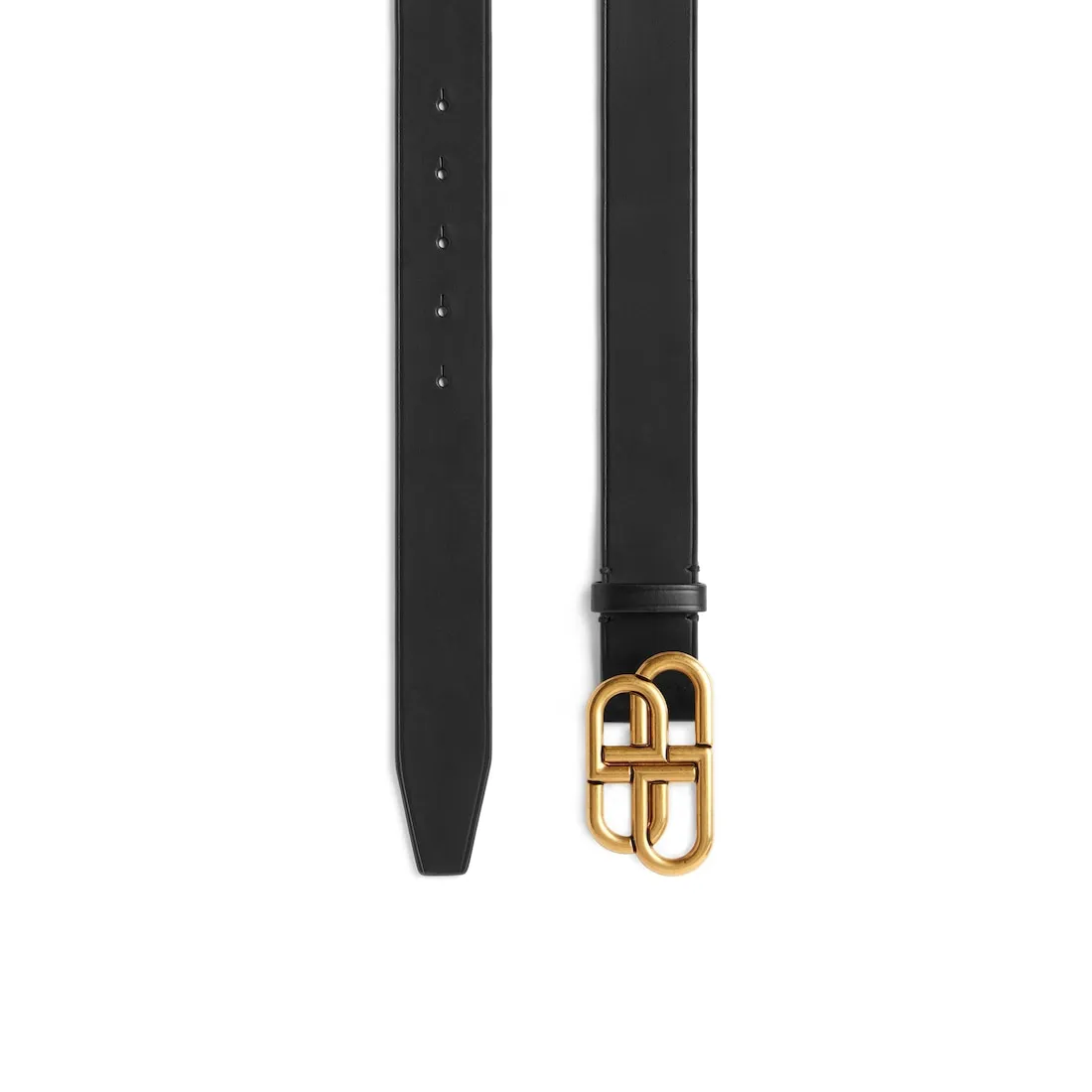 Cinturón Bb Thin para Mujer en Negro