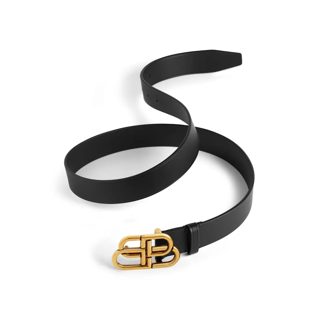 Cinturón Bb Thin para Mujer en Negro